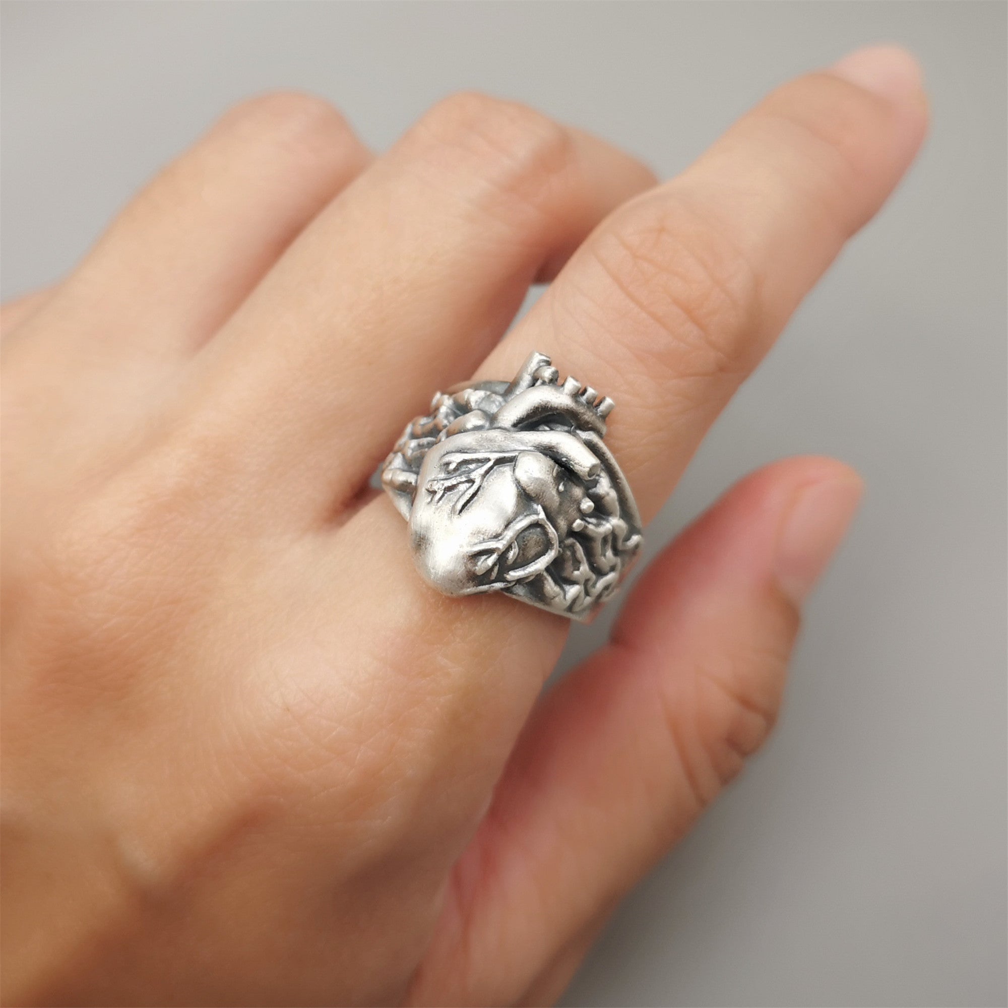Artistic Wolf Earrings Sterling Silver