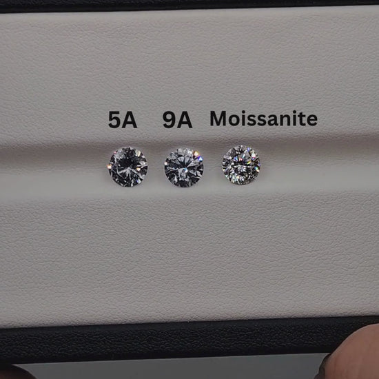 CFJewelry Crafts stone type showcase — close-up video of gemstone varieties available for jewelry customization